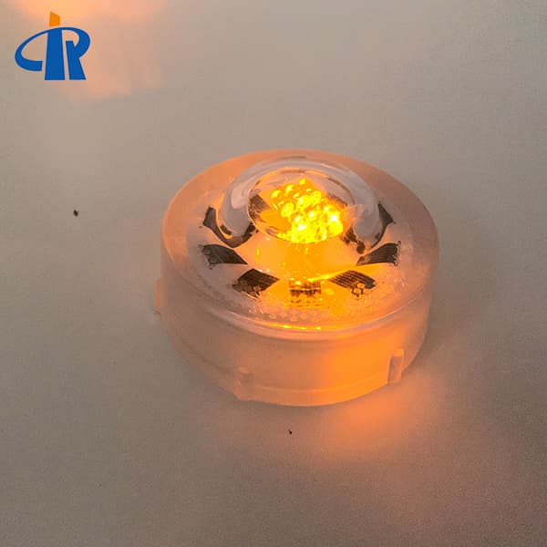 <h3>Amber Solar Powered Stud Light For Pedestrian Crossing In </h3>
